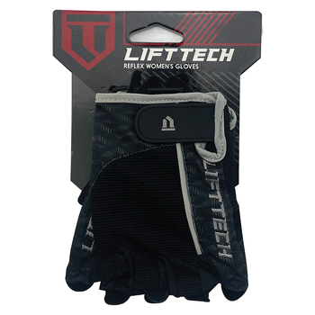 Lifttech Fitness Women's Half-Finger Reflex Lifting Gloves - S