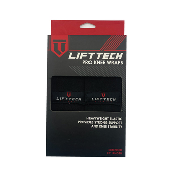 Lifttech Fitness 182cm Pro Knee Wrap Weight Lifting Support 