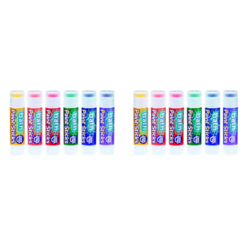 2x 6pc Little Brian Paint Sticks Bath Kids/Childrens Toy  3+