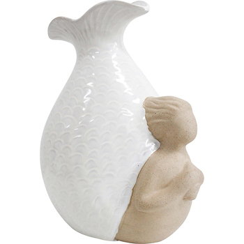 LVD Ceramic Flower Vase Mermaid Lola Decorative Home Decor