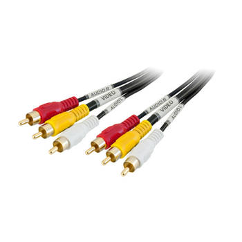 Pro2 5M Rca Composite Video Audio Av Lead/Cable