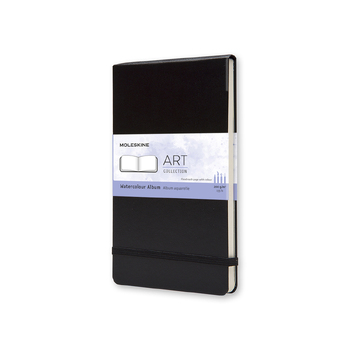 Moleskine Art Watercolour 200gsm Pocket Album Plain L - Black