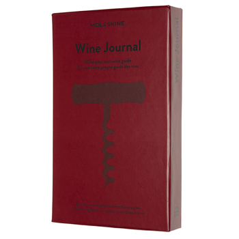 Moleskine 400 Pages Passion Wine Journal Notebook - Black