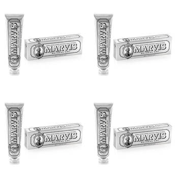 4PK Marvis Daily Dental Hygiene Fluoride Toothpaste 85ml - Whitening Mint
