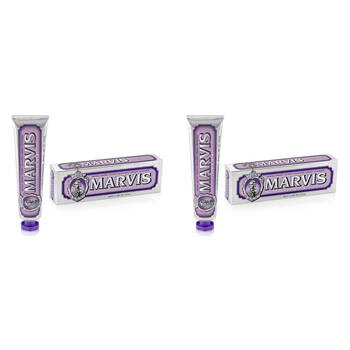 2PK Marvis Daily Dental Hygiene Fluoride Toothpaste 85ml - Jasmine Mint