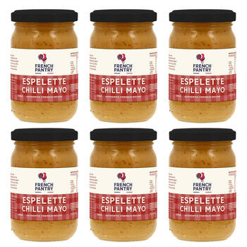 6PK French Pantry Espelette Chilli Mayonnaise Sauce/Spread/Dip 180g