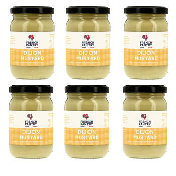 6PK French Pantry Dijon Mustard Sauce/Spread/Dip 200g