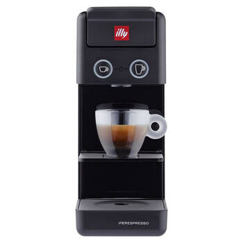 illy Y3.3 Iperespresso Pod/Capsule Espresso Coffee Machine/Maker Nera/Black