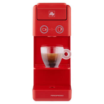 illy Y3.3 Iperespresso Pod/Capsule Espresso Coffee Machine/Maker Rossa/Red