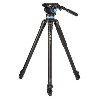 Benro A373FB S6PRO Head Aluminium Video Camera Tripod Kit Black