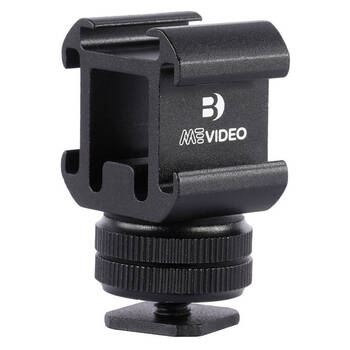 Benro MeVideo Livestream Cold Shoe Tripod Head Mount Accessories Black