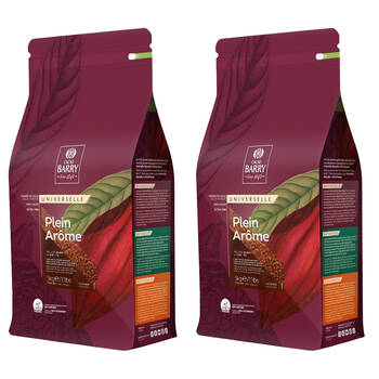 2PK Cacao Barry 100% Pure Extra Fine Cocoa Powder Cooking/Baking Ingredient 5kg