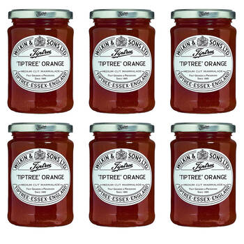 6PK Tiptree Orange Marmalade Medium Cut Conserve/Jam Spread/Topping 340g
