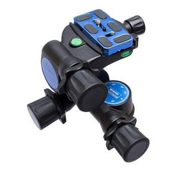 Benro 3-Way Arca-Swiss Geared Head Studio Camera Accessories Black