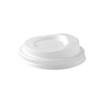 1000pc illy Small Disposable Takeaway Coffee Lids Fits 4oz/120ml Cups 62mm White