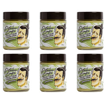 6PK Pistachio Papi Smooth Dessert Spread Gluten Free Made in Italy 200g