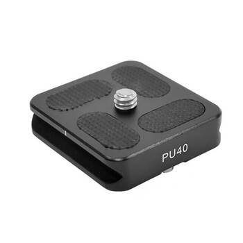 Benro Arca Style QR Plate Tripod Camera Mount Accessory 40x38x10mm Black