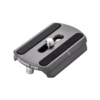 Benro PU56 Arca Style QR Plate For GX Head Tripod Camera Mount Accessory Grey