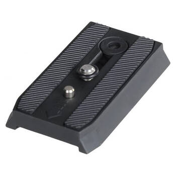 Benro QR4 Slide-In Video QR Plate Tripod Camera Mount Accessory Black