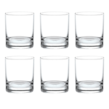 6pc Ocean Refreshing Moments San Marino Rock Water Glass