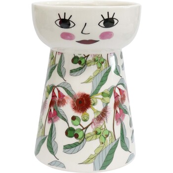 LVD Ceramic Doll Vase Home Tabletop Decor 21cm XL - Gum Nut