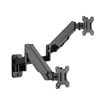Brateck Dual 17'-32' Monitor Wall Mounted Gas Spring Arm