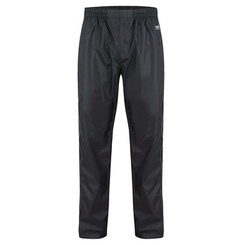 Mac In A Sac Unisex Adults Full Zip Overtrousers - Black - XS