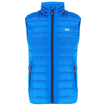 Mac In A Sac Adult Mens Alpine Down Vest - Royal - XL