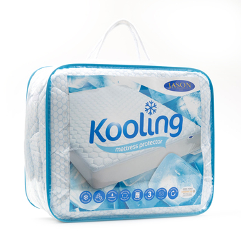 Jason Kooling Single Bed Mattress Bedding Protector - White