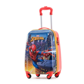 Marvel Spiderman 17" Trolley Cabin Luggage Travel Suitcase