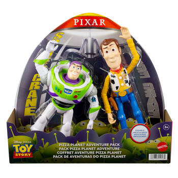 2pc Mattel Disney Pixar Buzz & Woody Action Figure Toy Kids 4y+