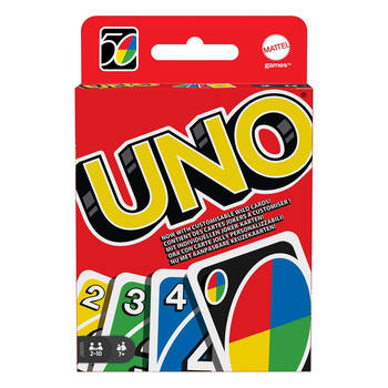 Mattel Uno Card Colour/Number Matching Game Kids/Family 7y+