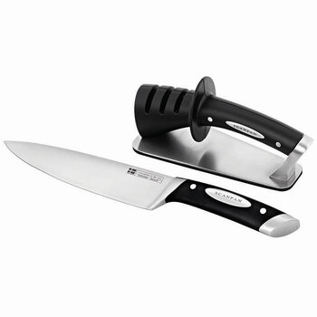 Cooks Knife And Sharpener Set