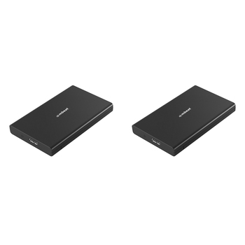2PK Mbeat A2 Slim USB 3.0 2.5" SATA HDD Enclosure - Black