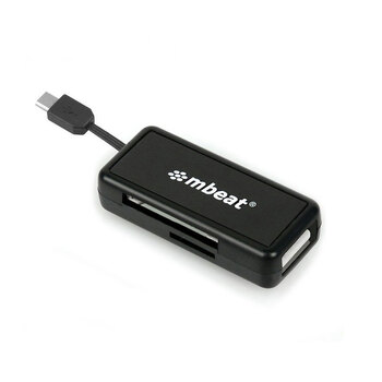 Micro USB Card Reader and Hub for Android Smartphone/Tablet