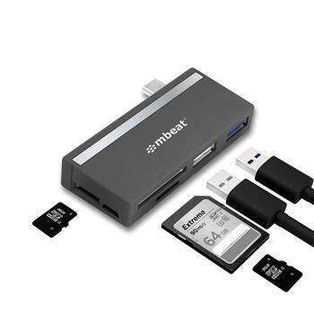 Mbeat Multi-Function USB-C hub-Space Grey
