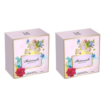 2PK Mirage Diamond Collection Mademoiselle Limited Edition EDP Spray For Women 100ml