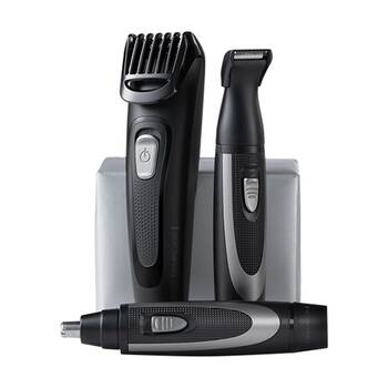 Remington The Works Electric Cordless Beard Hair Trimmer Clipper Kit