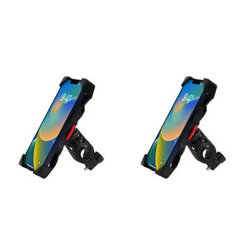 2PK Crest Lockable Handlebar Universal Bike Phone Mount