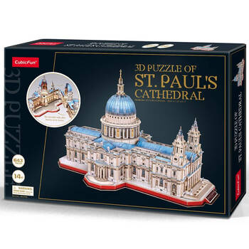 Cubic Fun St.Paul's Cathedral Kids/Childrens 3D Puzzle 8y+