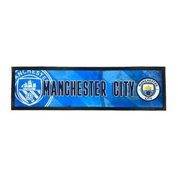 Manchester City Football Club Bar Runner Counter Top Mat 89x24cm