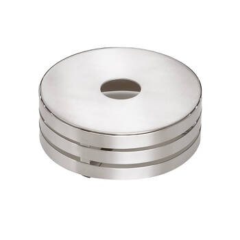 Blomus Ringo Stainless Hot Plate Tea Warmer For Asia Steel Teapot Round Silver