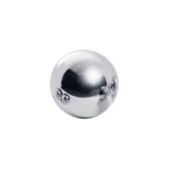 Blomus Bola Stainless Steel Garden Globe Outdoor Ornament Decor 20cm Silver
