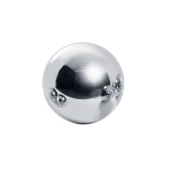 Blomus Bola Stainless Steel Garden Globe Outdoor Ornament Decor 25cm Silver