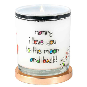 Nanny Crayon Candle Vanilla 45hr Burn Time 10 x 12.5cm