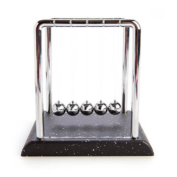 MDI Balance Ball w/ Black Marble Base Desk Accessory Decor Medium