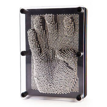 MDI Pinhead 3D Finger Pin Art Tabletop Desk Accessory Decor Rectangle 5x7in