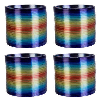 4PK MDI Metallic Rainbow Magic Spring Kids Sensory Toy 3y+