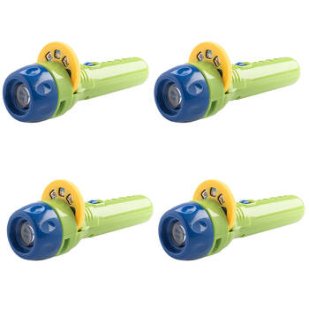 4PK Dino Island Dinosaur Torch Projector Educational Kids Toy 5y+