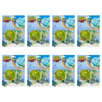 8PK Dino Island Grow Magic T-Rex Educational Experiment Kids Toy Kit 5y+
